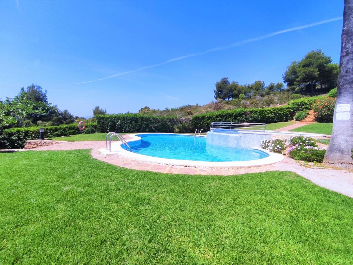 Terraza Con Vistas Espectaculares - Haciendas Albert Villas Alcossebre Kültér fotó