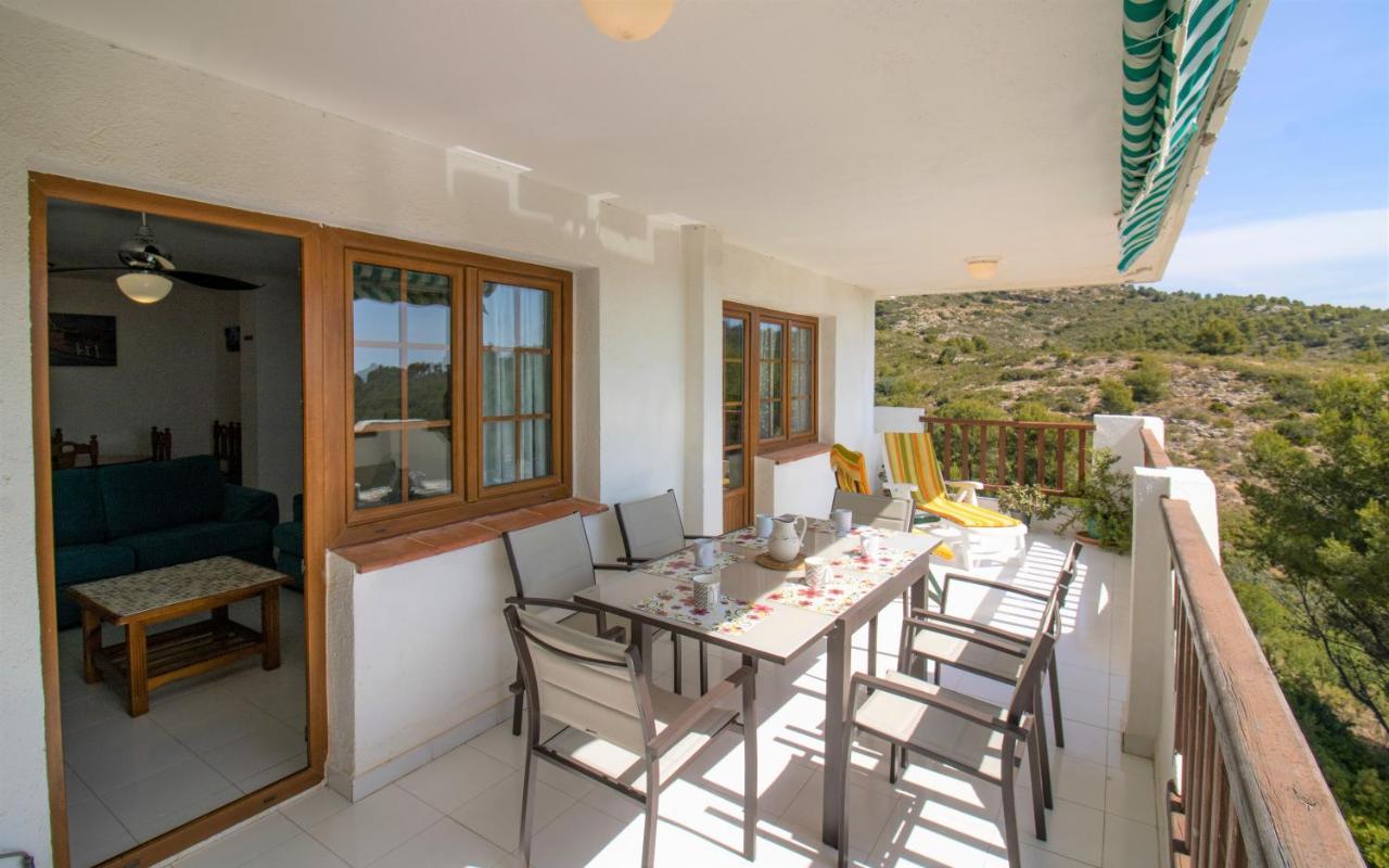 Terraza Con Vistas Espectaculares - Haciendas Albert Villas Alcossebre Kültér fotó
